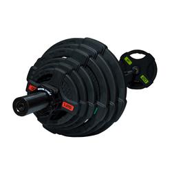 Штанга олимпийская Original Fittools 128 кг FT-2HGSET-128-BLACK
