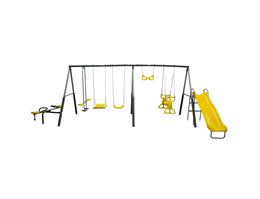 Детский комплекс DFC качели, качели-балансир и горка 76509