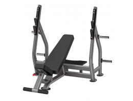 Олимпийская скамья с положительным наклоном для жима DR005