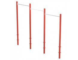 Перекладины стационарные разноуровневые (260..240..220) Iron King S603