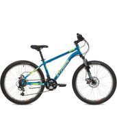Велосипед 24" STINGER Caiman D 2020 (черный, синий)