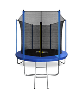 Батут ARLAND 8FT с внутренней страховочной сеткой и лестницей