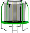 Батут SWOLLEN Comfort Overlap 8 FT (Green/Yellow/Blue)