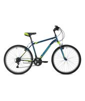 Велосипед 26" STINGER Caiman 2018 (18ск, сталь, рама 16", синий)